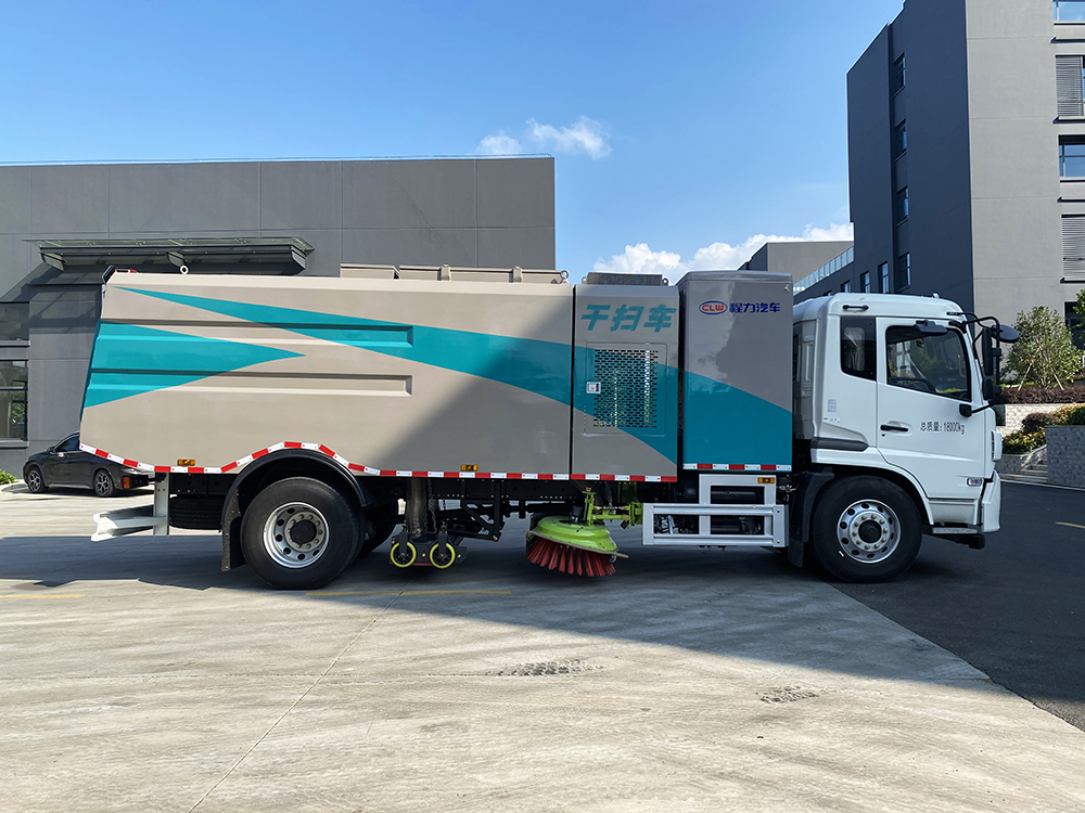 CL5180TXCBEV東風(fēng)天錦純電動(dòng)干掃吸塵車